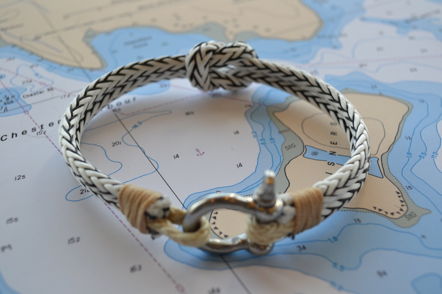 Men's Bracelet Nautical Jewelry Sailing Hardware by SALTIBRACELETS