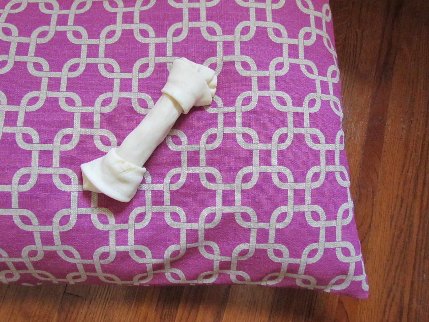 Pet Bed Dog Duvet Cover-Gotcha Magenta/Denton-Small
