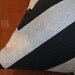Black/Denton Chevron Pet Dog Duvet Cover-Large