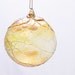 Glass Christmas Ornament Suncatcher - Gold Luster - Golden Glass Ball - Christmas ornament luxury - under 25