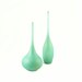 RESERVED-Art Glass Vessel Hand Blown Glass Vase Ocean Sea Water Mint Seafoam Green Minimalist Beach Cottage