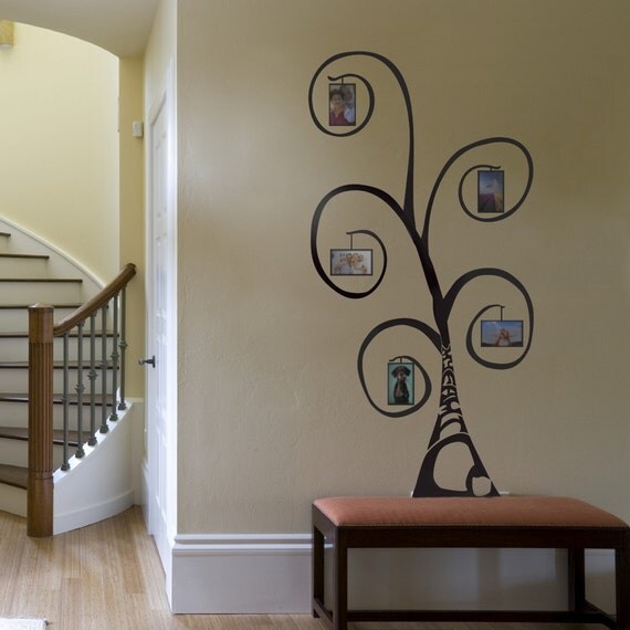 Wall Art vinyl Decal My Family Tree by TheCreepingTree on Etsy