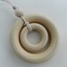 Wood and Hemp Nursing Teething Necklace