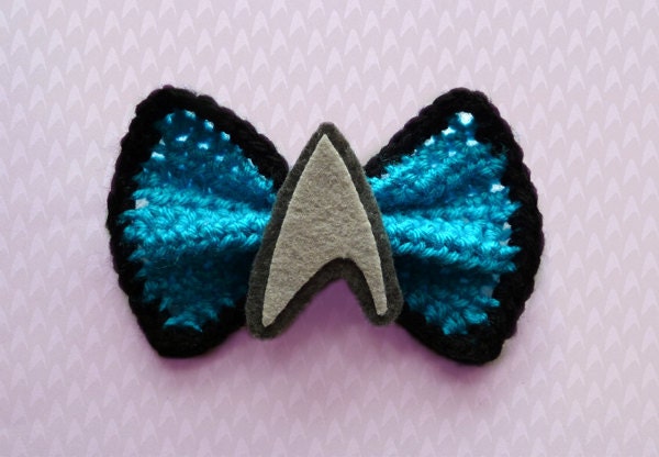 Star Trek Bow Collection: Science Blue (Medium)