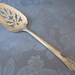 Antique Cake Server 1930s Fortune Tudor Plate Oneida Community