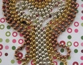 4mm Ball Chain Necklace - 2 feet - 24 inch chain includes ball chain clasp - 4 mm - Antique Silver, Antique Gold, Antique Copper