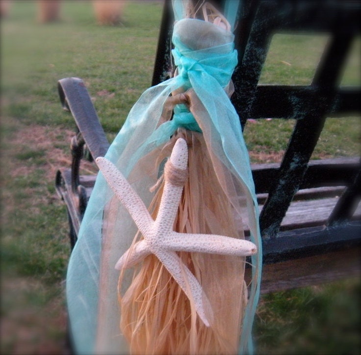 Hen Party Beach Decor,  Wedding Decorations, Starfish, 4pcs