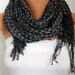 Plaid Women Shawl Scarf - Cowl Scarf - fatwoman