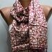 Women Scarf Shawl Scarf - Cowl with Lace Edge