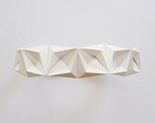 White Origami Choker Architect - paperinthepocket