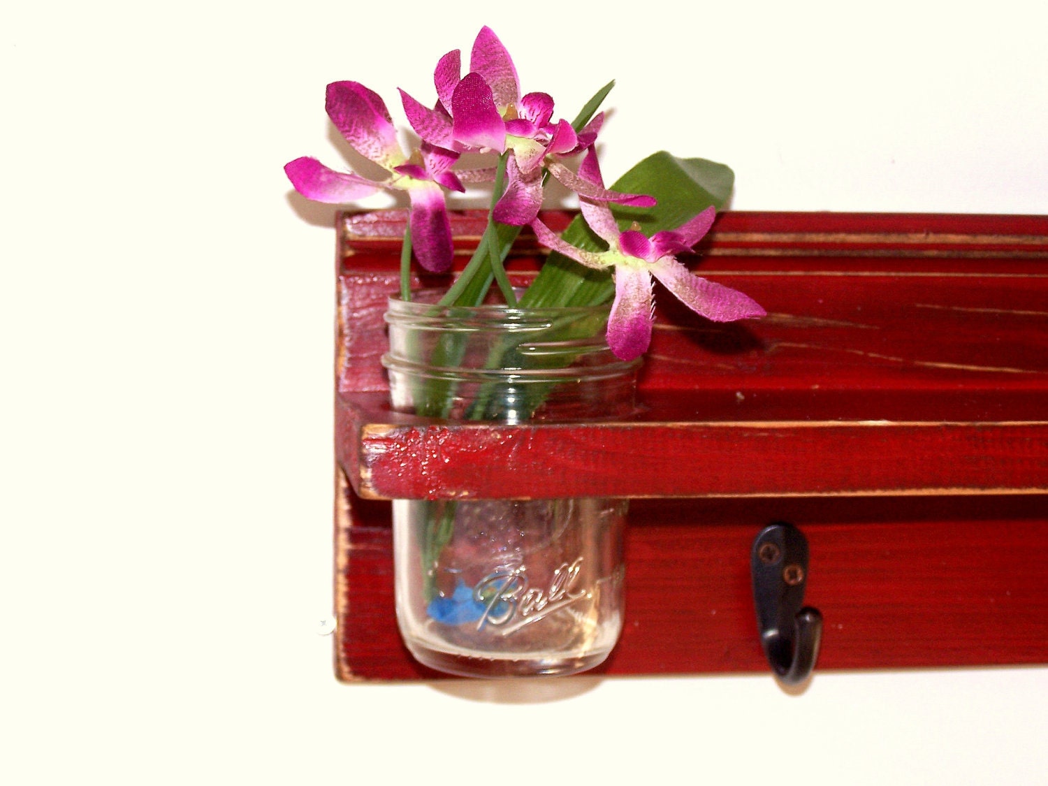 Ball Jar Hanger Shelf
