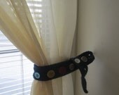 Navy Blue Curtain Tie Back