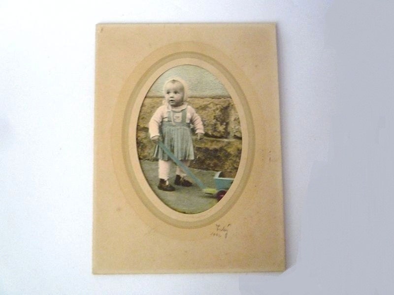 Antique Baby Photograph