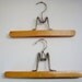 Two Vintage Wooden Hanger for Skirts and Pants