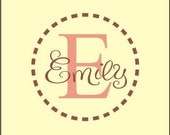 Name Wall Decal, Personalized Childrens Vinyl Decal, Nursery or Bedroom Vinyl Lettering Wall Art