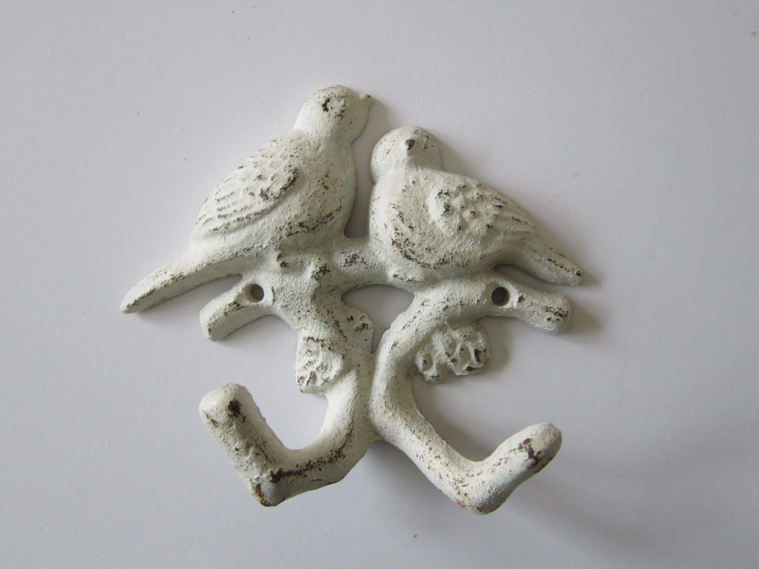 Bird Hook - Wall hook - Childrens room decor - Shabby and chic - Cottage decor