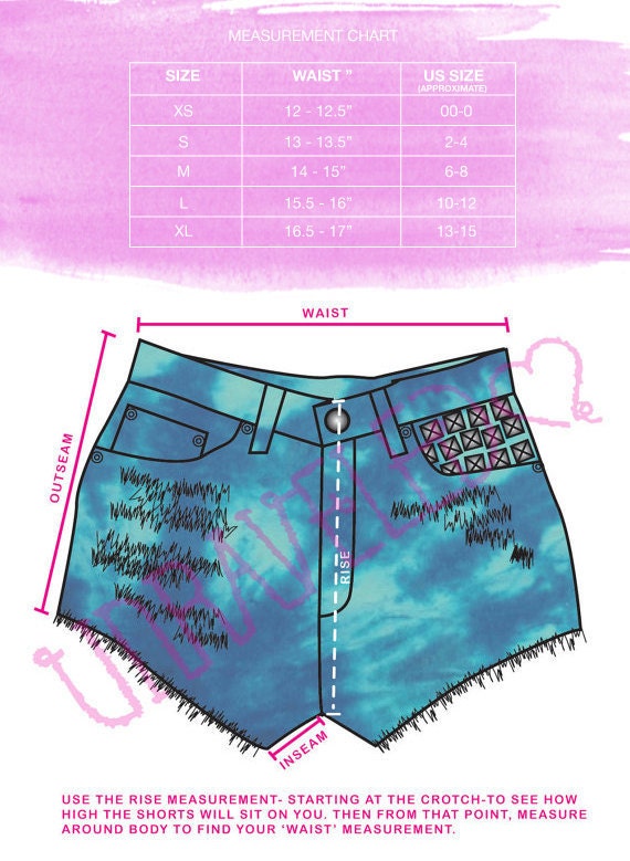 High waist denim shorts, lace heart pockets (Size MEDIUM)