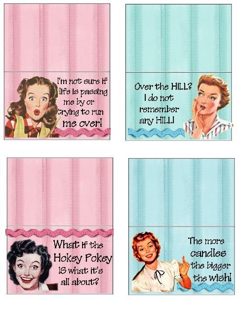 RETRO TOPPERS for birthday party favors using by RetroSassDesigns