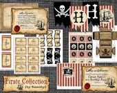 Pirate Boys Birthday Party Collection - DIY PRINTABLE FILES by Sassaby Il_170x135