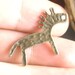 CHARM-AB-HORSE - 5pcs Antique Bronze Whimsy Horse Charms