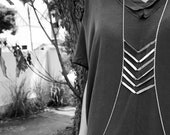 Body Chain Harness Navajo Chevron Chest Plate (No. 32)