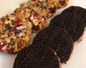 Recipe of French Sweet Florentines cookies - Pdf Tutorial - Kit DIY - Free shipping gift