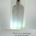 Message in a Bottle Translucent Envelope with Blank Card (Light Verdigris Green Bottle) - Create your own custom card