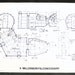 Vintage Star Wars Blueprint for Millennium Falcon / Cockpit (9) - Collectible, Home Decor, altered art and more