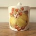 Vintage Crown Devon English jam jar. English jelly jar.