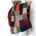 Oversized Patchwork Sweater.
