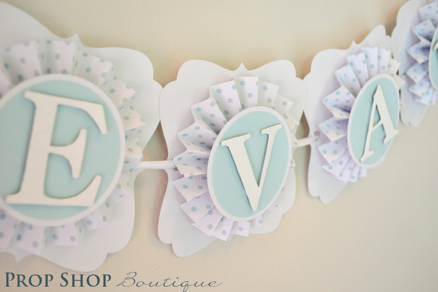 Birthday Banner, Special Occasion, name banner, nursery decor, photo prop, High chair banner Il_570xn