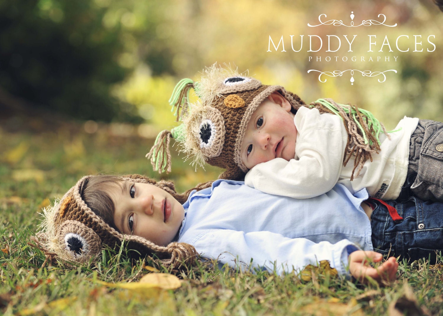 The Owl Hat Natural color 0-1, 2-3 and 3-6 mo -- great photo prop or perfect gift for Baby Shower