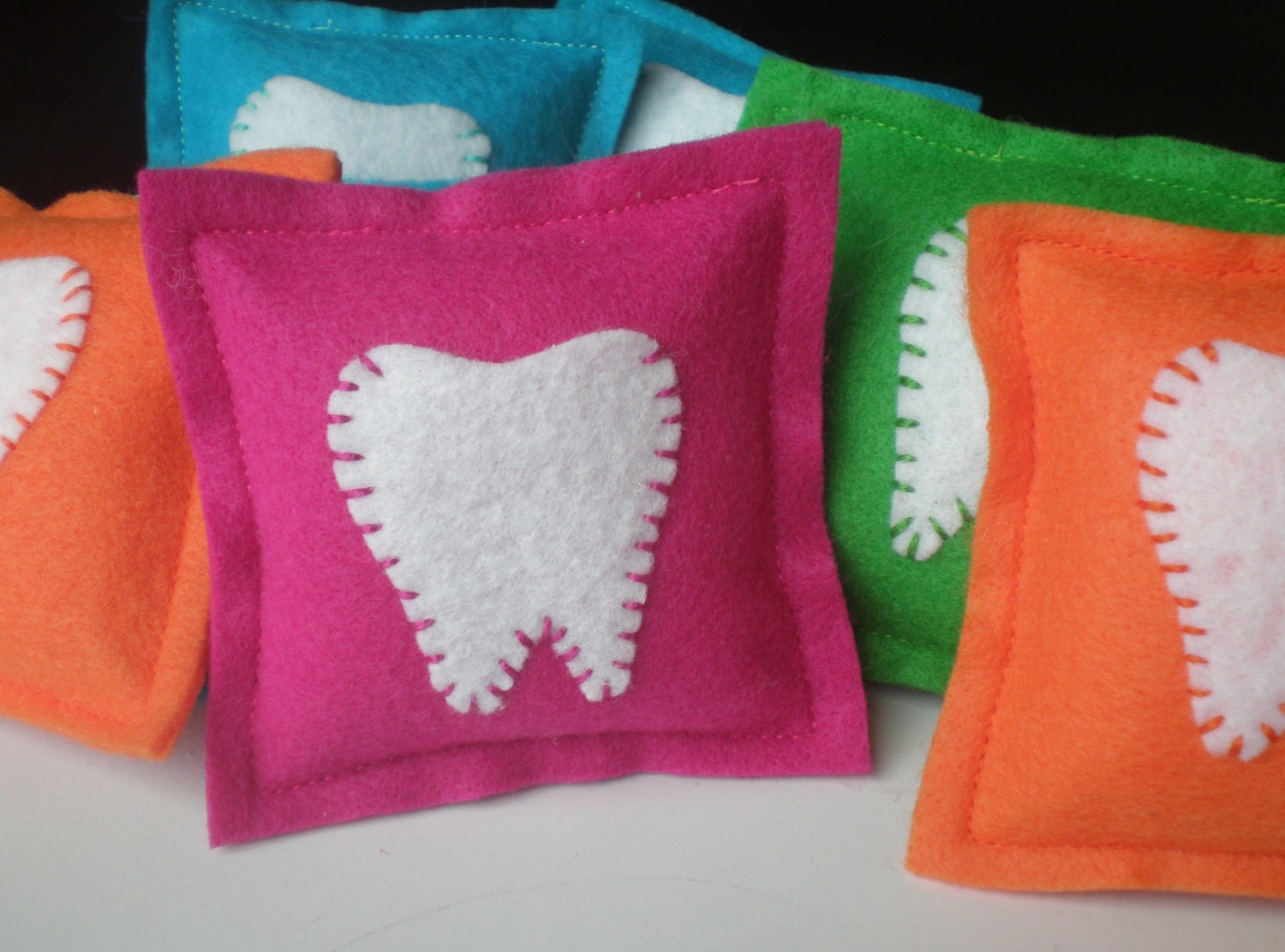 Felt Tooth Fairy Pillows