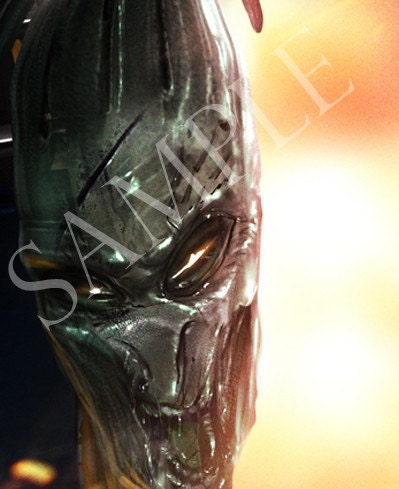 Andrew Jackson Alien Slayer Limited Print