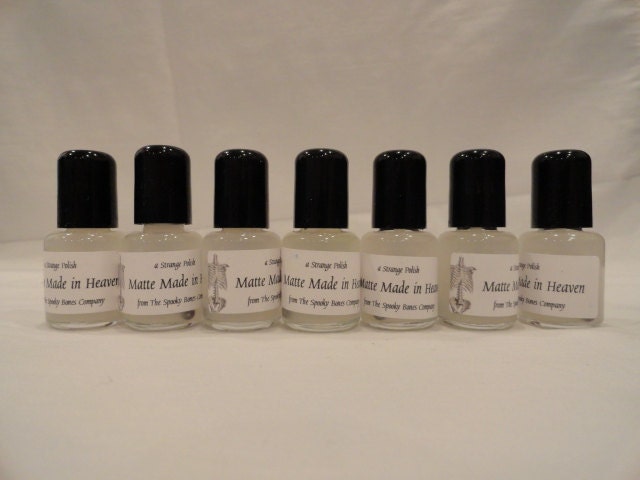 A Matte Made in Heaven Matte Top Coat Nail Polish Lacquer
