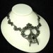 Vervet Monkey Skull Necklace
