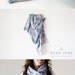 CLOUD YELLOW - tie dyed cotton scarf. Hand dyed. Oversized, lightweight wrap, shawl. Fashion, women accessories. Valentine's gift.