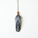 TRIBAL FEATHER & LEATHER necklace - black