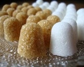 Raw Sugar Hand Molded Sugar Cubes Gumdrop Shape