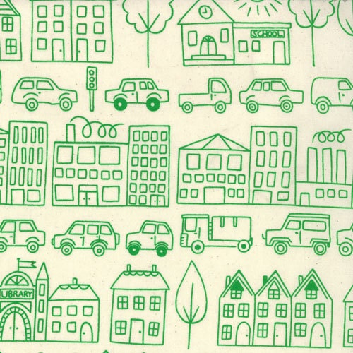 Summersville by Lucie Summers for Moda - Town in Leaf - 1/2 Yard