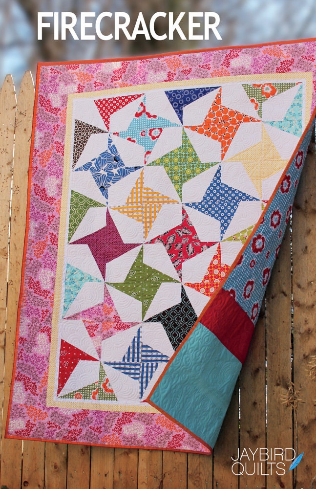 Jaybird Quilts Firecracker Quilt Pattern By QuiltEssentials