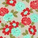 Vintage Modern by Bonnie and Camille for Moda - Cotton Blossom in Pebble - 1/2 Yard