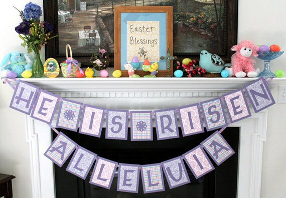 custom Easter banner