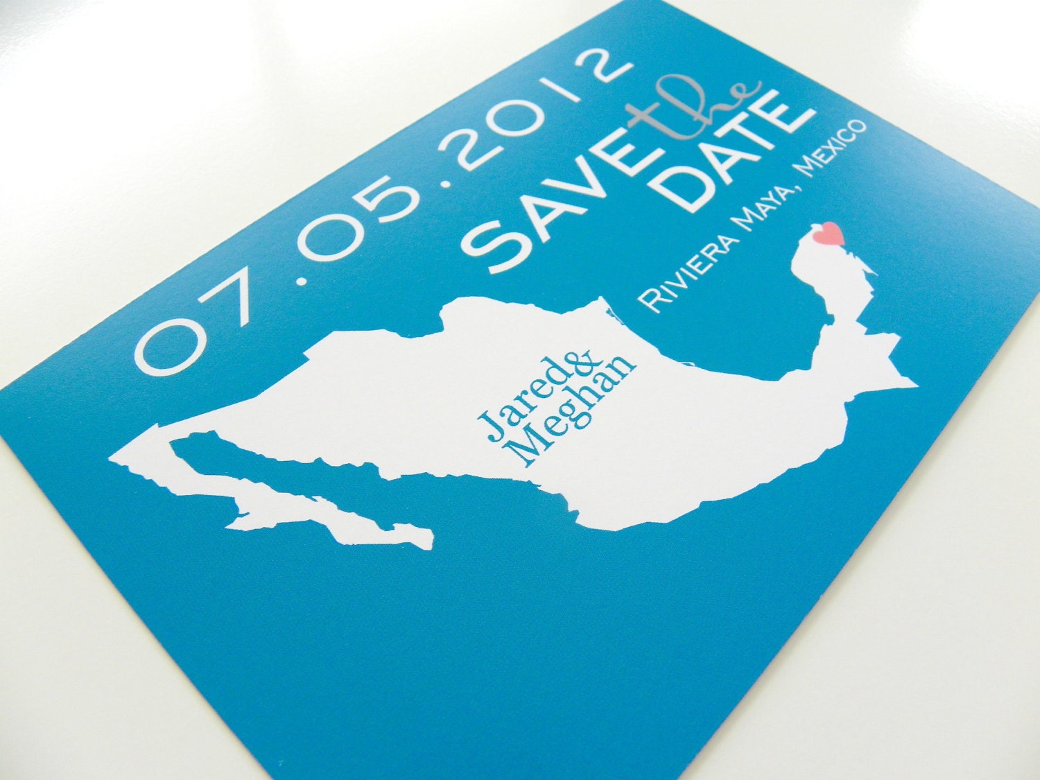 Save the Date Postcards MEXICO Set of 48 Destination Wedding - Any Location Available
