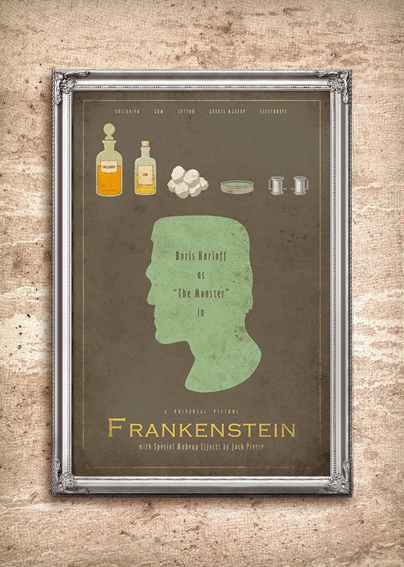 Frankenstein - Universal Monsters Series - 24x36 Movie Poster