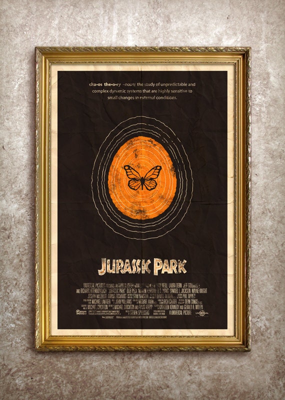 Jurassic Park 27x40 (Theatrical Size) Movie Poster