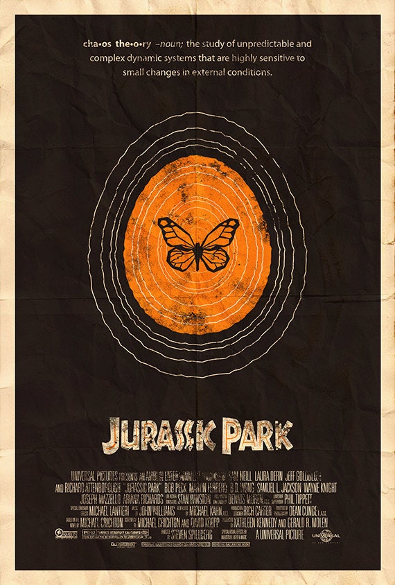 Jurassic Park 27x40 (Theatrical Size) Movie Poster