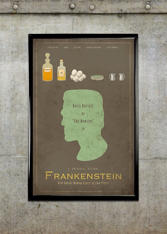 Frankenstein - Universal Monsters Series - 11x17 Movie Poster