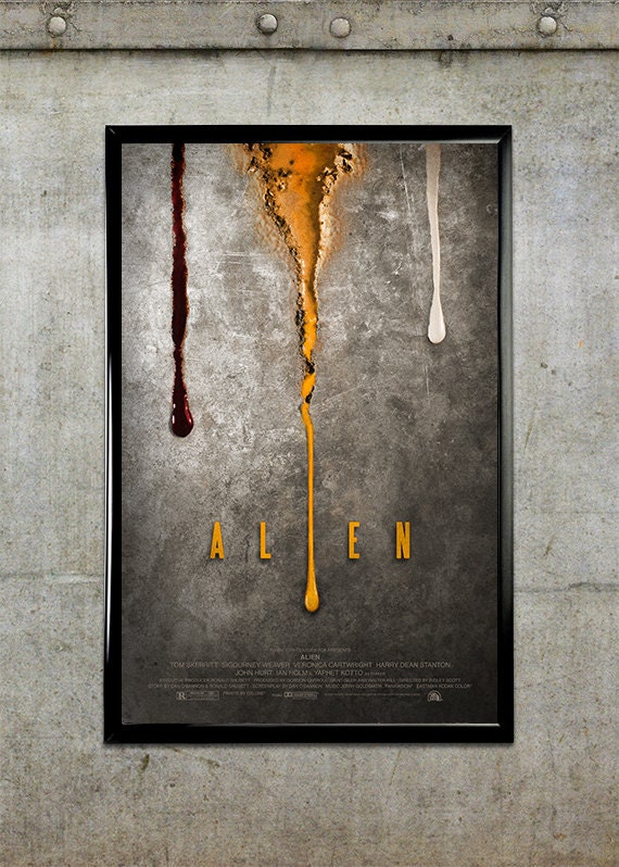 Alien 11x17 Movie Poster