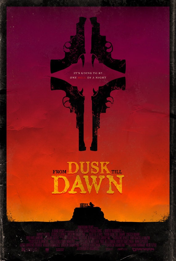 From Dusk Till Dawn 27x40 (Theatrical Size) Movie Poster